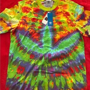 Adidas Mens Tie-Dye Originals Tee